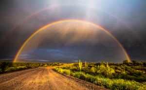 Rare Double Rainbow Caught On Camera Rare Double Rainbow Caught On Camera